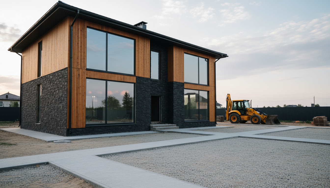 Строительство и подготовка участка